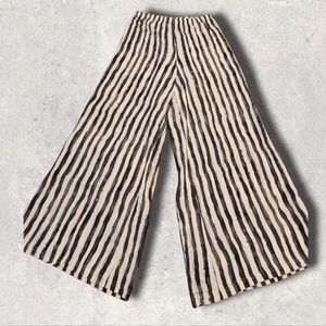 NWT Zac & Rachel Stripped Palazzo Pants
